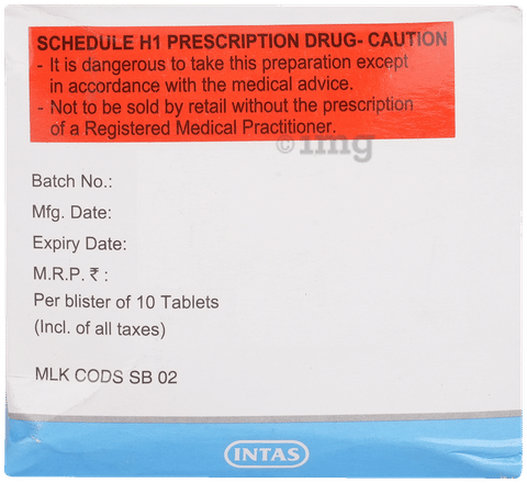 Ceftas O DS 400mg/400mg Tablet image