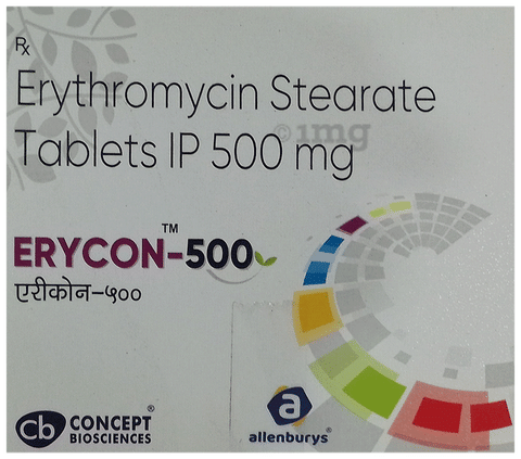 Erycon 500 Tablet image