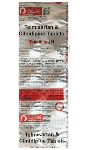 Telmibite-LN Tablet image Telmibite-LN Tablet image