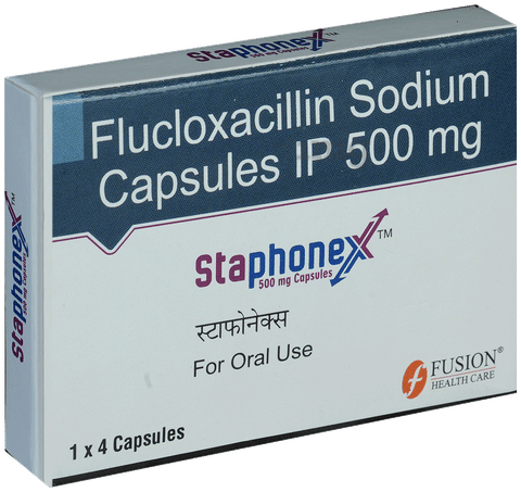 Staphonex 500mg Capsule image