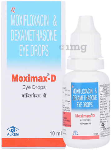 Moximax D Eye Drop image