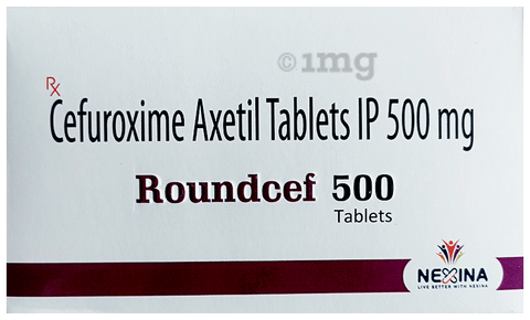 Roundcef 500 Tablet image