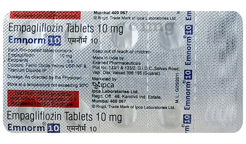 Emnorm 10 Tablet image