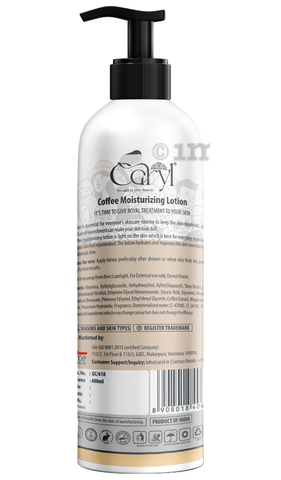 Caryl Coffee Moisturizing Lotion 2