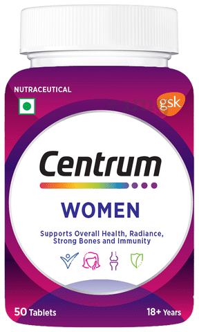 Centrum Women | Supports Overall Health (Veg) | World's No.1 ...