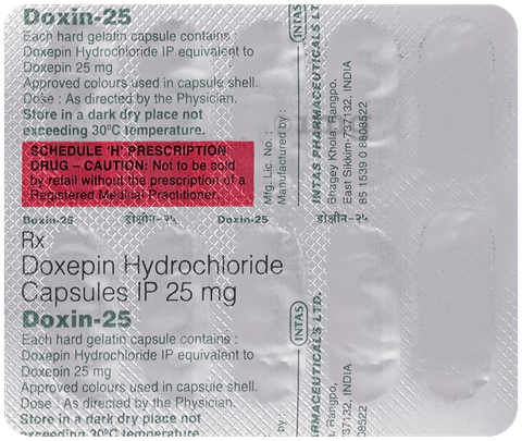 DOXIn 25mg Capsule image DOXIn 25mg Capsule image