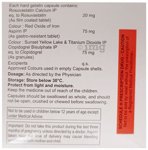 Roselead Gold 20 Capsule
