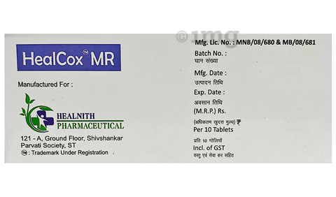 Healcox MR Tablet image Healcox MR Tablet image