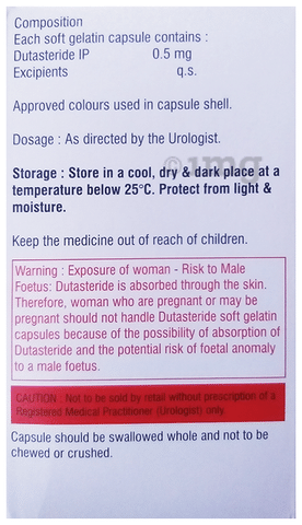 Dutajet 0.5mg Capsule