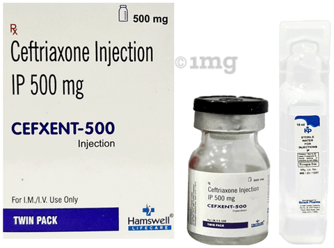 Cefxent 500 Injection image Cefxent 500 Injection image