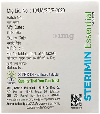 Sterimin Essential Tablet