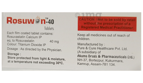 Rosuwon 40 Tablet image