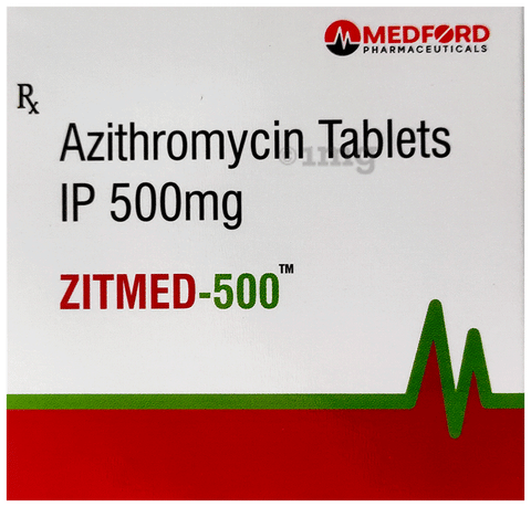 Zitmed 500mg Tablet image Zitmed 500mg Tablet image