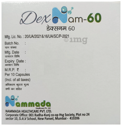 Dexnam 60 Capsule MR image