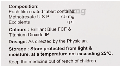 Meditrex 7.5mg Tablet image