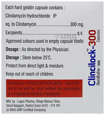 Clincilock 300 Capsule image Clincilock 300 Capsule image