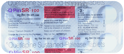 Q-Pin SR 100 Tablet image