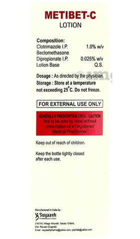 Metibet-C Lotion image