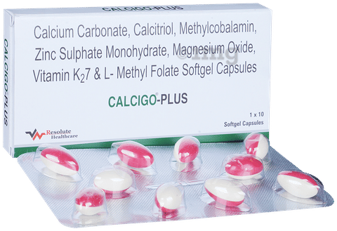 Calcigo Plus Softgel Capsule image