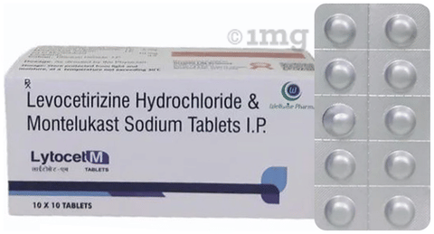 Lytocet M 5mg/10mg Tablet image Lytocet M 5mg/10mg Tablet image