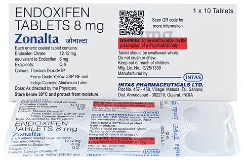 Zonalta 8mg Tablet image Zonalta 8mg Tablet image