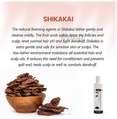 Shikakai shampoo top