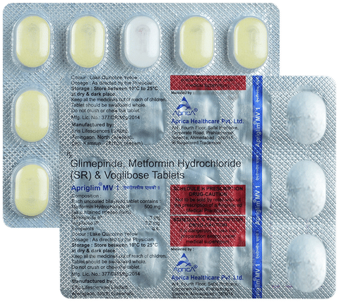Apriglim MV 1 Tablet SR image