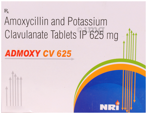 Admoxy CV 625 Tablet image Admoxy CV 625 Tablet image
