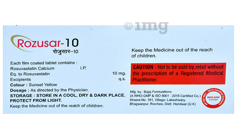 Rozusar 10 Tablet image