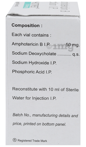 Amphotret 50mg Injection image