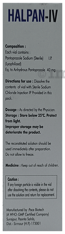 Halpan-IV Injection