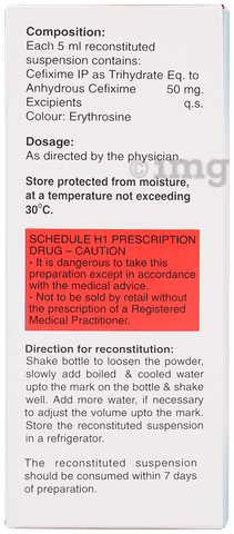 Ximeceff 50mg Syrup image