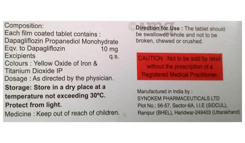 Dapy 10 Tablet image