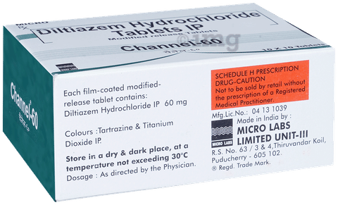 Channel 60mg Tablet image Channel 60mg Tablet image