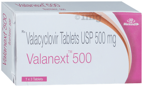 Valanext 500mg Tablet image