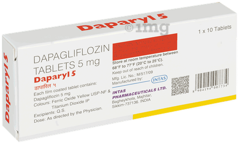 Daparyl 5 Tablet image