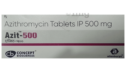 Azit 500 Tablet image