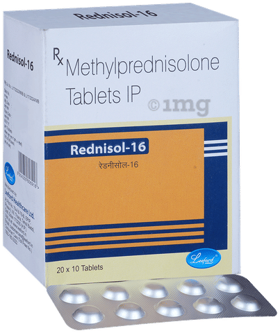 Rednisol 16mg Tablet image