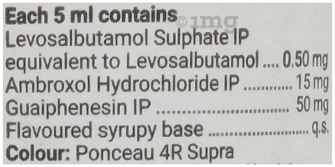 Levolin Plus Jr Expectorant image