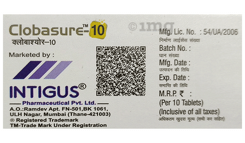 क्लोबाश्योर 10 टैबलेट image