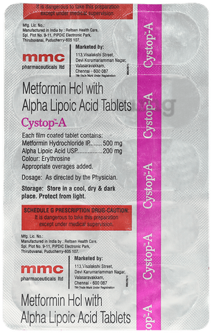 Cystop-A Tablet image