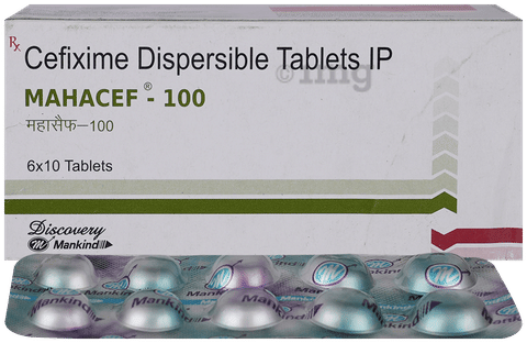 Mahacef 100mg Tablet