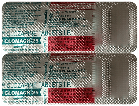 Clomach 25mg Tablet image