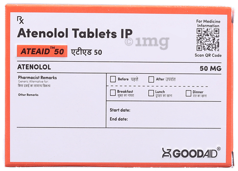 Ateaid 50 Tablet image Ateaid 50 Tablet image