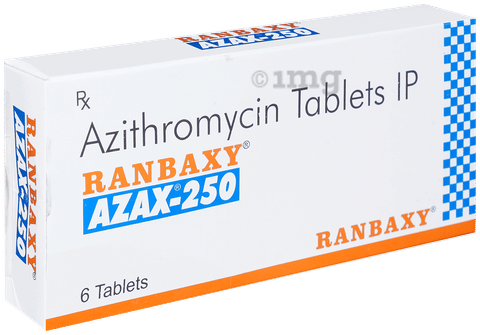 Azax 250 Tablet image