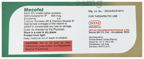 Mecofol Tablet