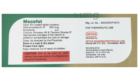 Mecofol Tablet image