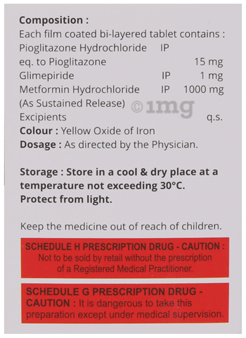 Mepioride 1 DS Tablet SR