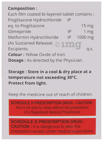 Mepioride 1 DS Tablet SR image