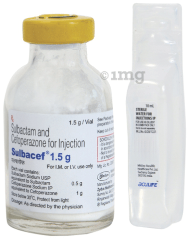 Sulbacef 1000mg/500mg Injection